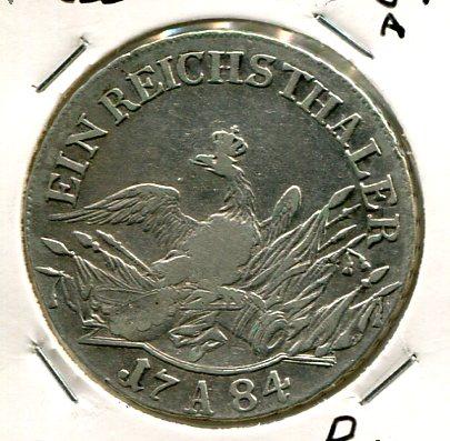 GERMANY 1784A THALER