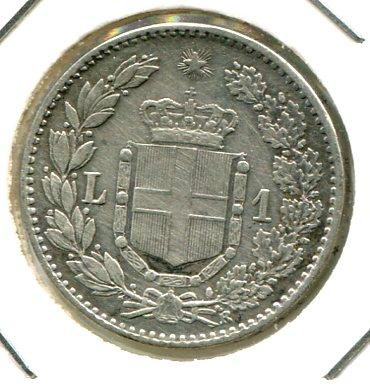 ITALY 1886 LIRA