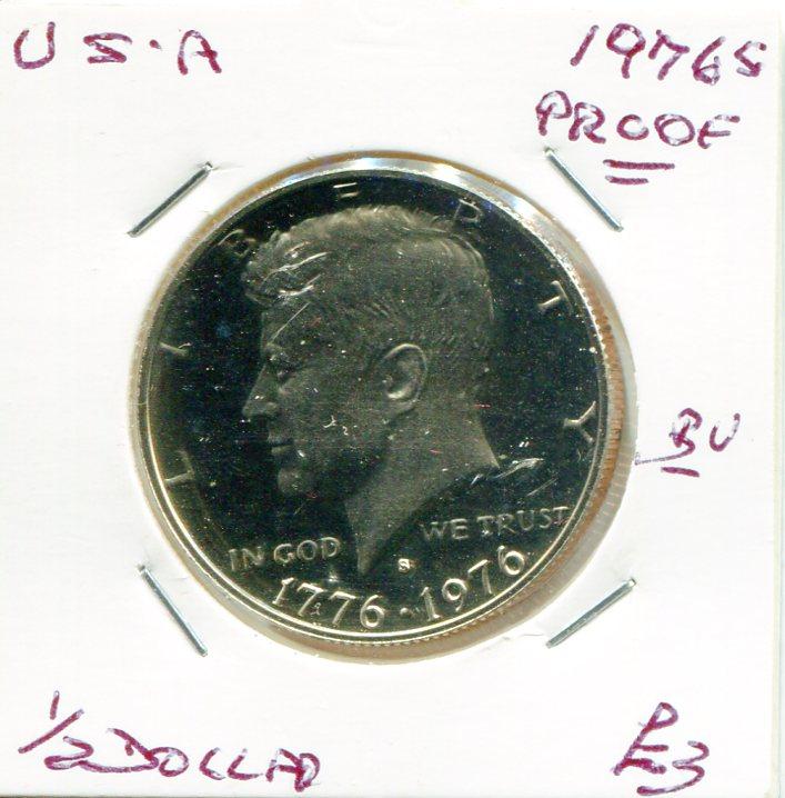 USA 1976S PROOF 1/2 DOLLAR