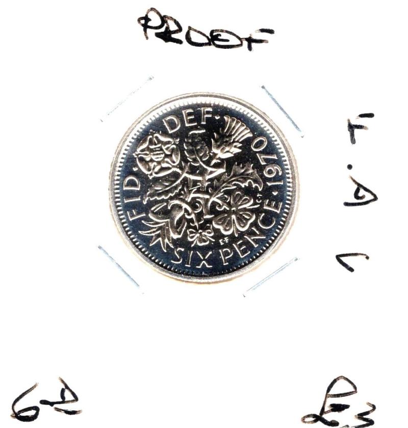 GB 1970 PROOF 6D