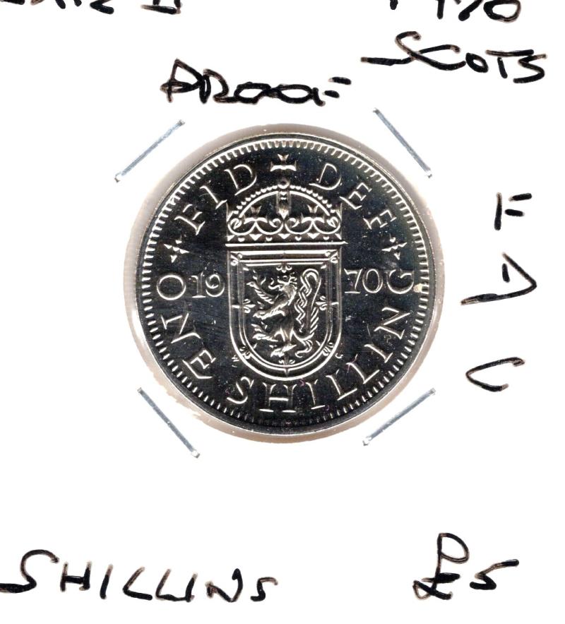 GB 1970 PROOF SCOTS 1/-