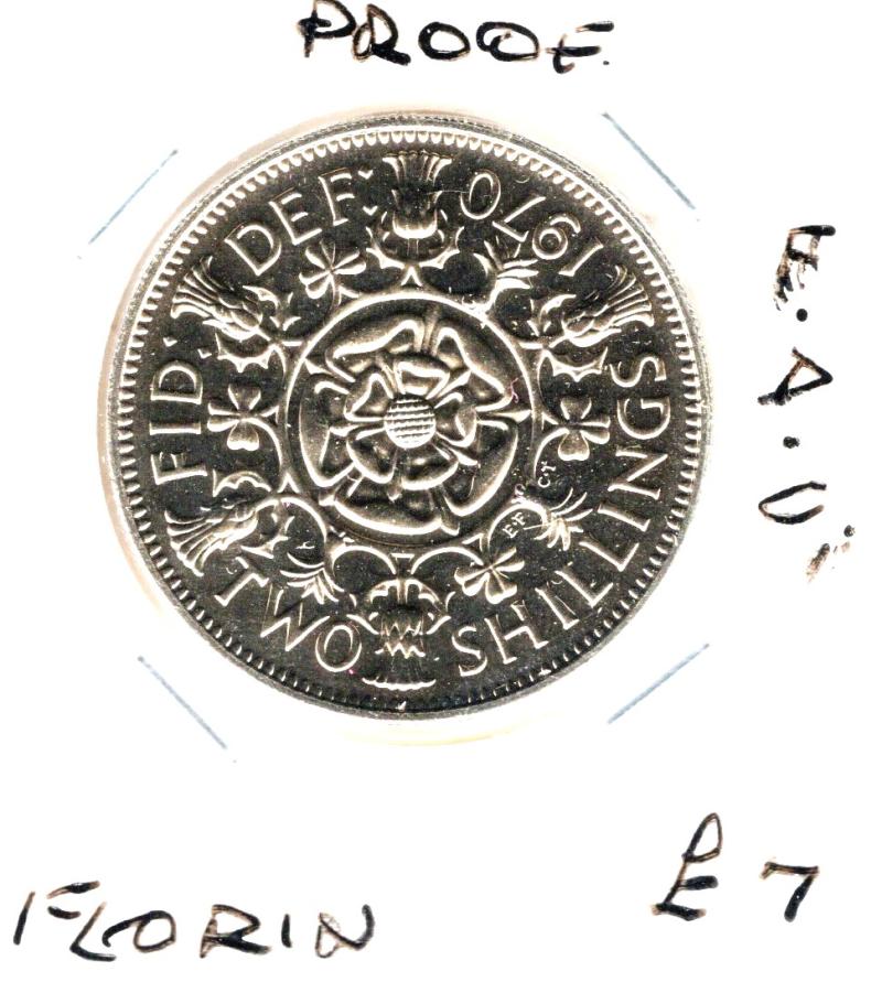 GB 1970 PROOF FLORIN