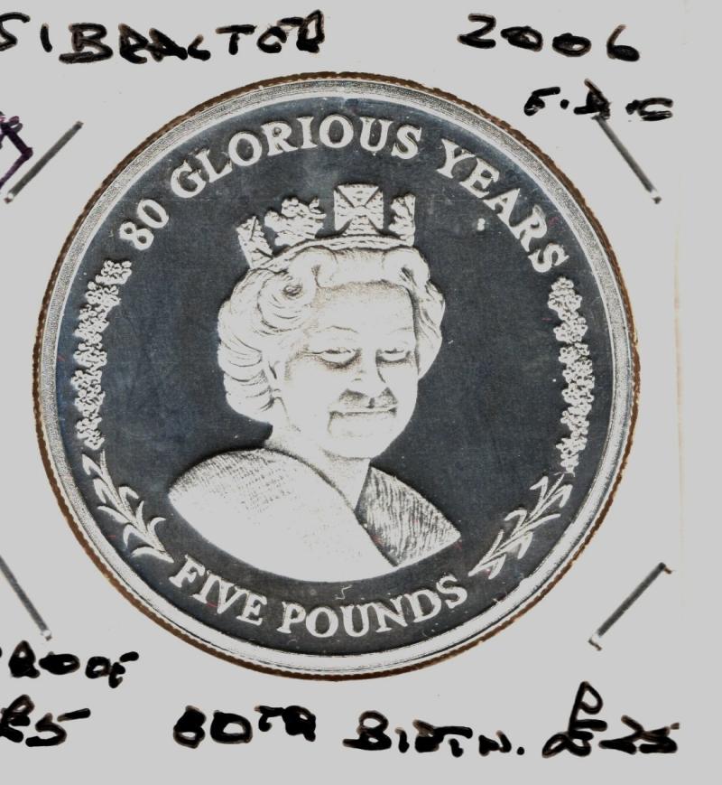 GIBRALTAR 2006 PROOF £5 (04)