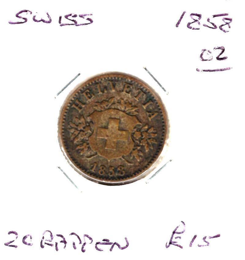 SWISS 1858 20 RAPPEN (02)