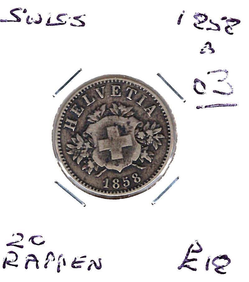 SWISS 1858 20 RAPPEN (03)