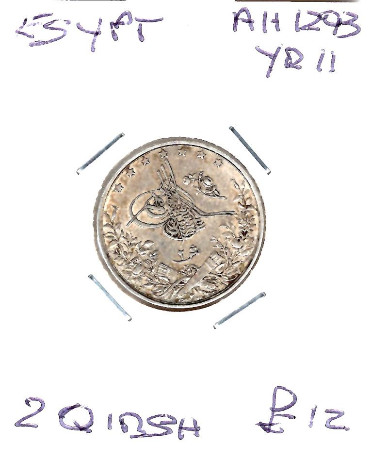 EGYPT AH1293 YR11 2 QIRSH