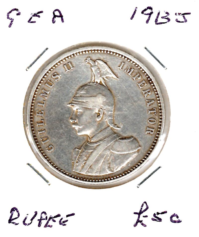 GERMAN EAST AFRICA 1913J RUPEE