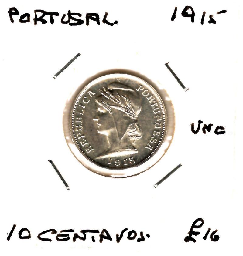 PORTUGAL 1912 50 CENTS