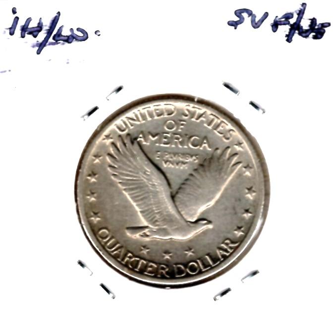 USA 1917 1/4 DOLLAR