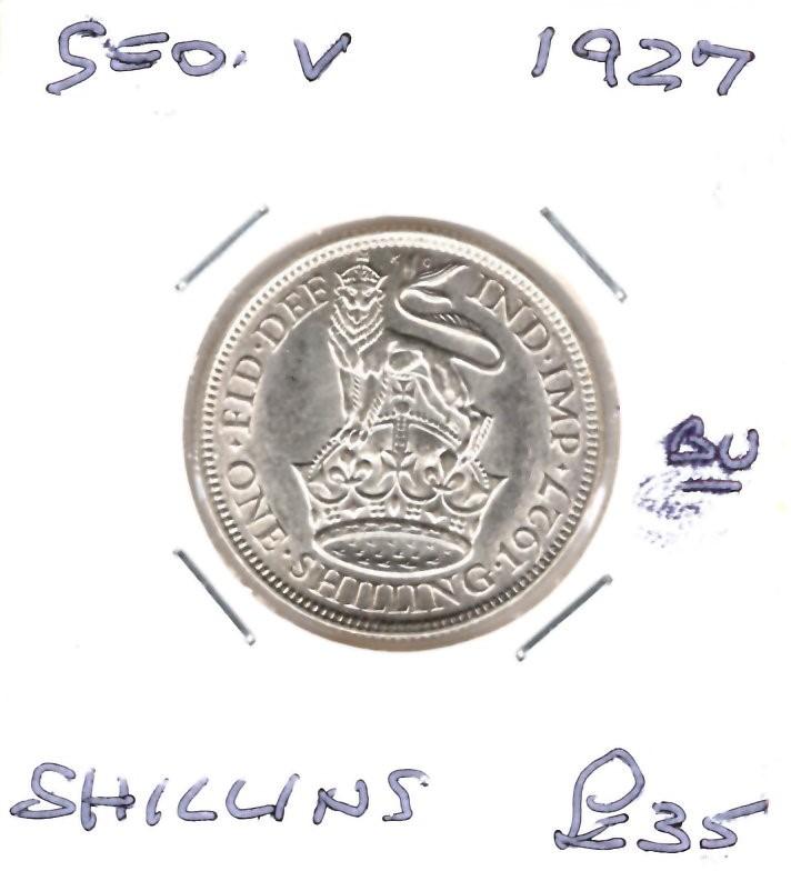 GB 1927 GEORGE V SHILLING