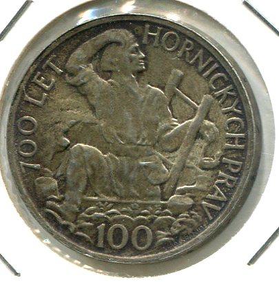 CZECH REP. 1949 100 KORUN